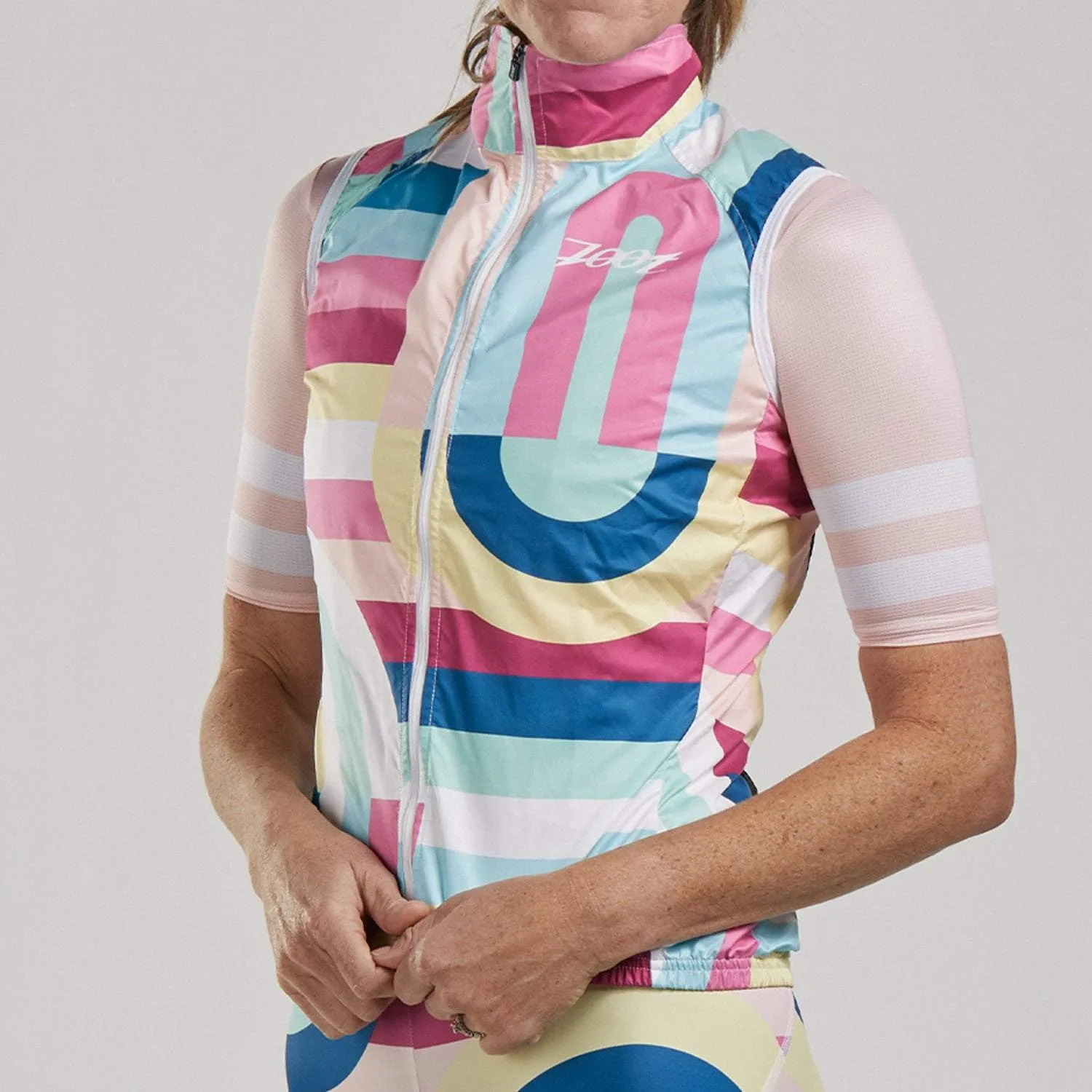 Women's Ltd Cycle Vest - Riviera