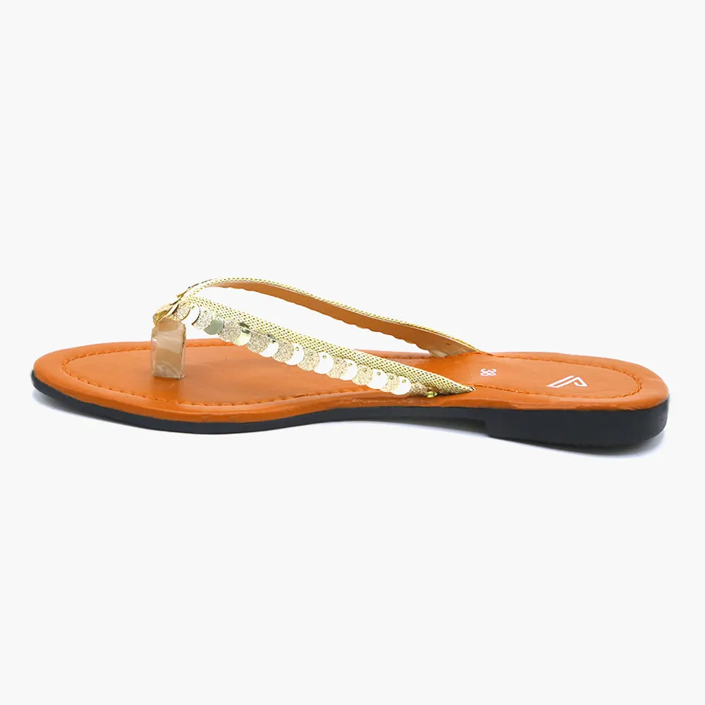 Women's Slipper - Golden