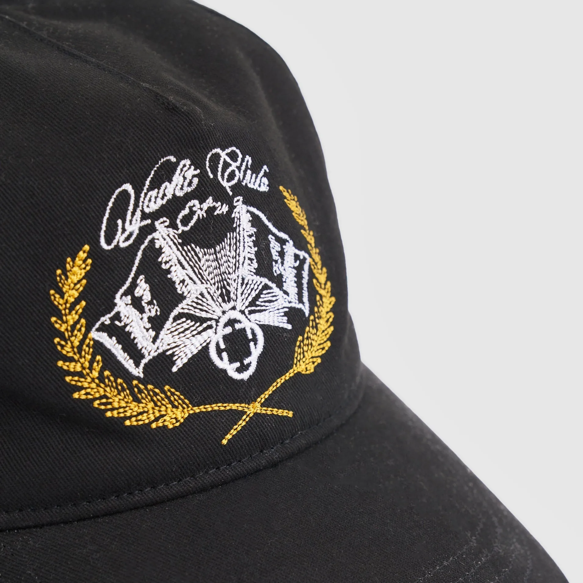 Yacht Club Cap (Black)